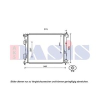 KüHler WasserküHler MotorküHler Passend FüR KIA Rio III UB 1.4 Crdi 1.1