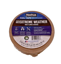 Nashua Tape 2.83 in. x 50 yd 330X Extreme Weather HVAC Foil Duct Tape NEW SEALED