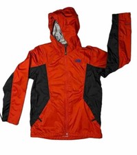 The North Face Boy  s Size XL 18-20 Red Full-Zip Hooded Lightweight Jacket J-17