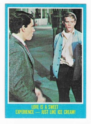 1976 Topps Happy Days TV Sitcom Potsie Richie Love is a Sweet Experience #38