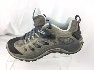 MERRELL Reflex Gunmetal/Red Hiking Outdoor Walking Trail ...
