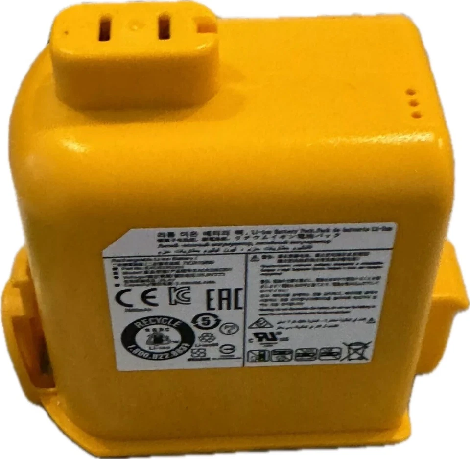 Batería recargable de iones de litio genuina LG CordZero A9 Nº de pieza: EAC63382202 Foto 2 de 4