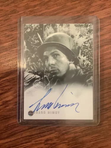 Leonard Nimoy Twilight Zone Series 3 Auto A-44 card RARE