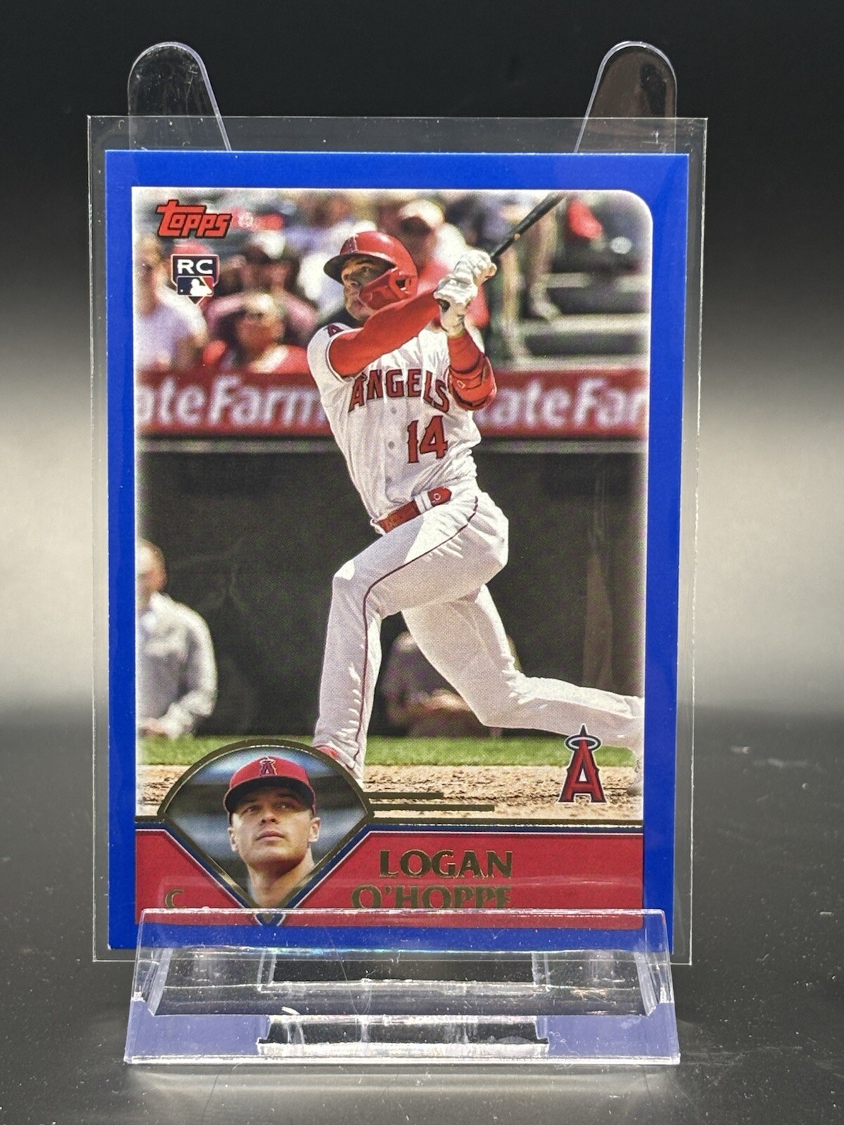 2023 Topps Archives #219 Logan O'Hoppe RC Los Angeles Angels