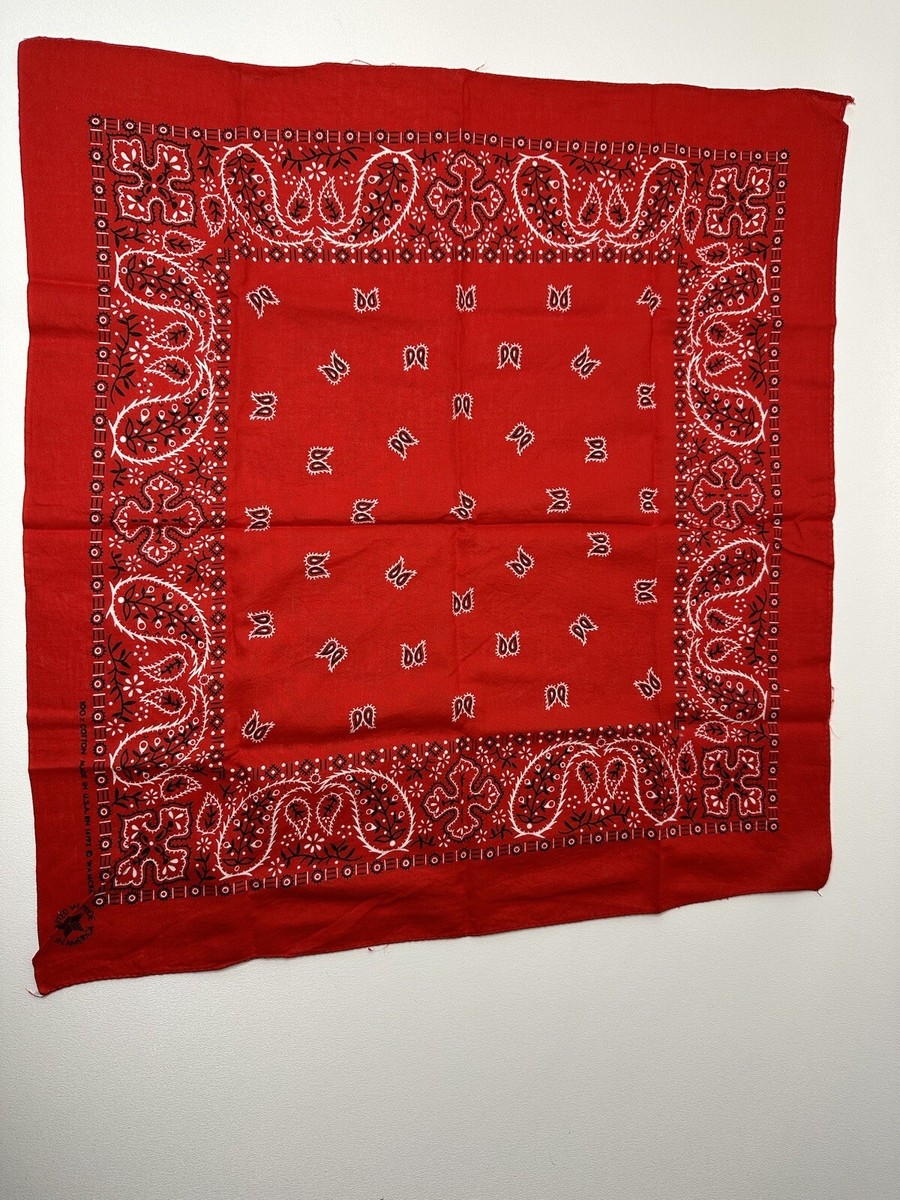 小物 60S VINTAGE BLACK COOKIE PATTERN BANDANA 小物 60S VINTAGE