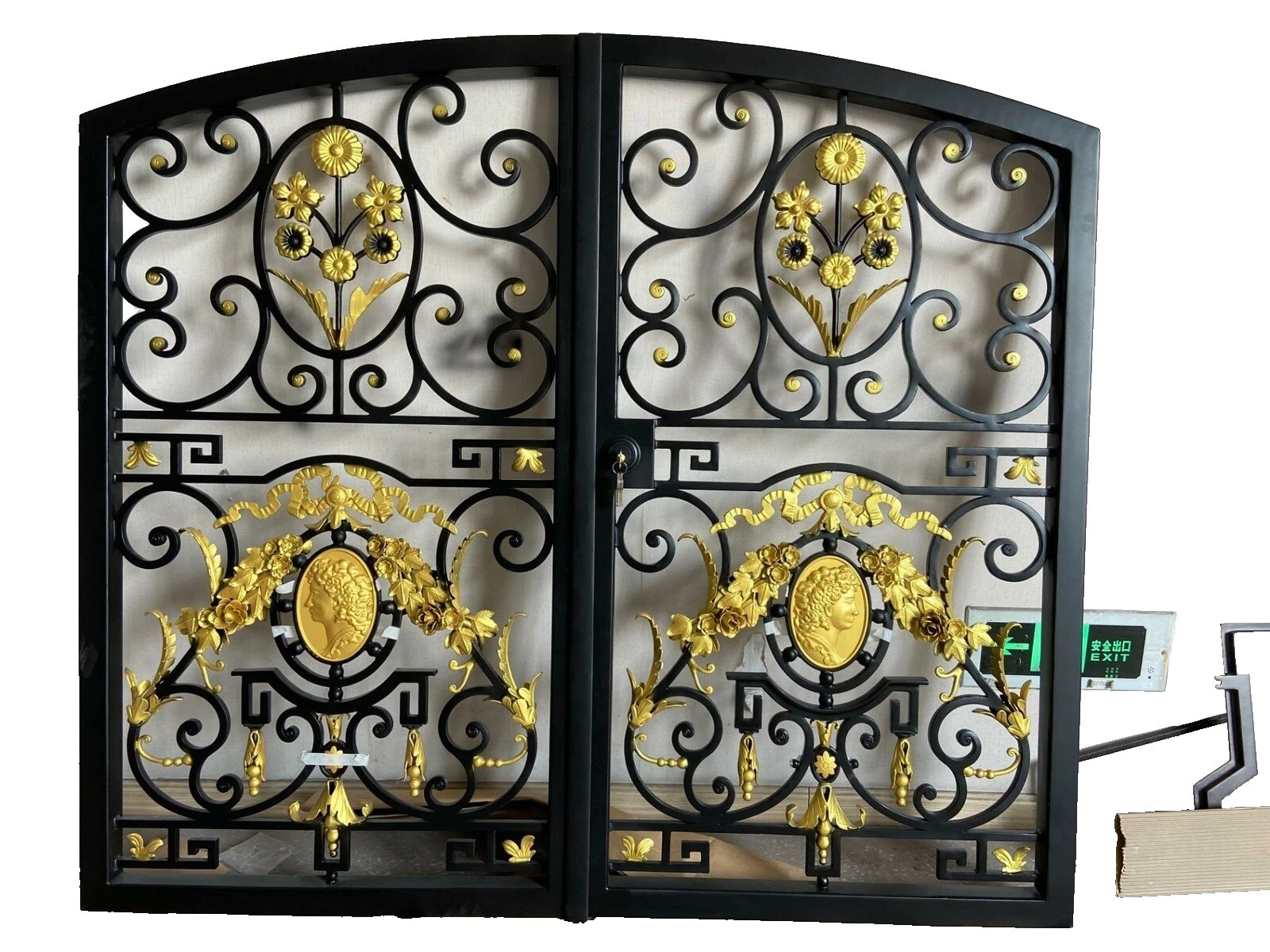 Wrought Iron Antique Reproduction Architectural & Garden Antiques