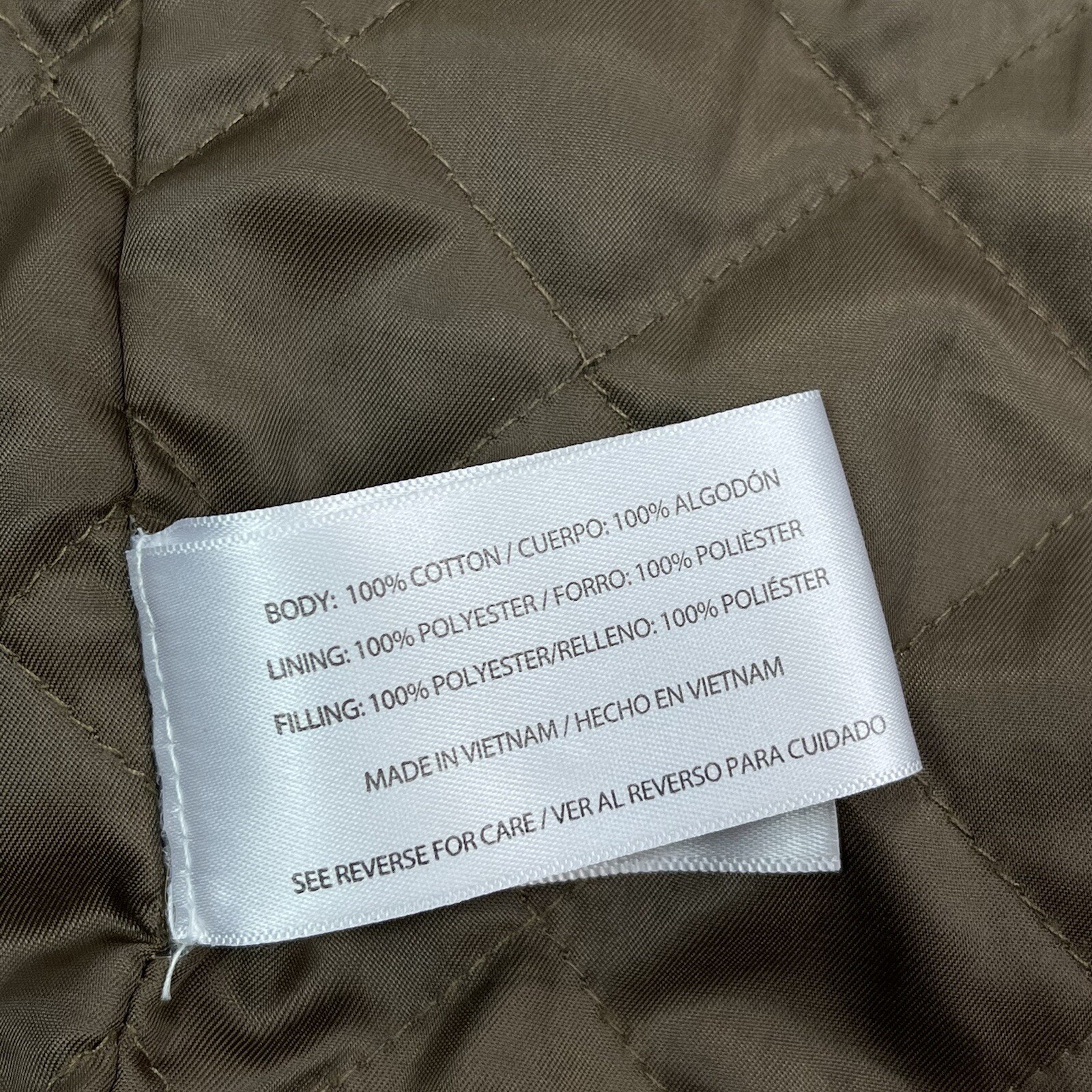 Orvis Men's Barn Coat Chore Field Jacket Quilt Lined … Gem