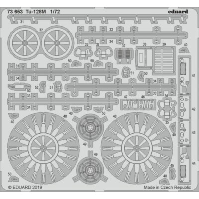 MW22 EDUARD 73653 TU-128M  1/72 PE SET for TRUMPETER