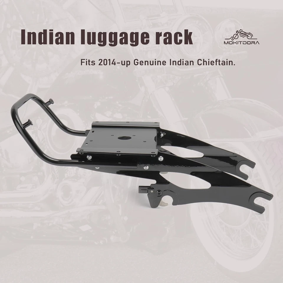 2014-2024 Indian Chieftain OEM Quick Release Lockable Trunk Base 2884048-156 — 第 3/4 张图片