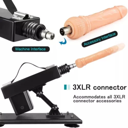 Sex Maschine Fickmaschine mit Dildo Set Sexspielzeug Vibrator Anal Stimulator DE - Bild 7 von 16