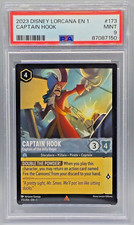 2023 Disney Lorcana First Chapter EN 1 173 Captain Hook PSA 9 Mint