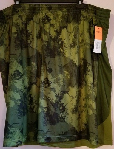 6XL NEW The Foundry Supply Co Mens Big Tall Quick Dry Shorts Elastic Waist Camo - Picture 3 of 11