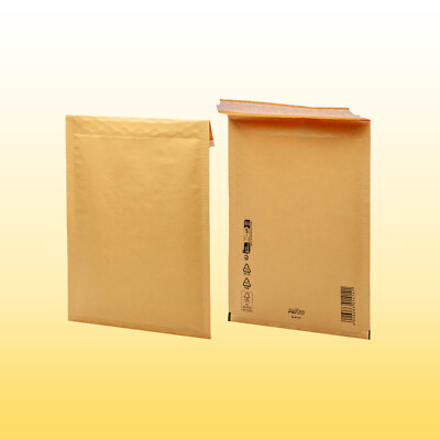 25 Luftpolsterumschläge Luftpolstertaschen Größe D (4) goldgelb