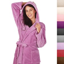Bademantel mit Kapuze, Unisex, Farbe & Größ...