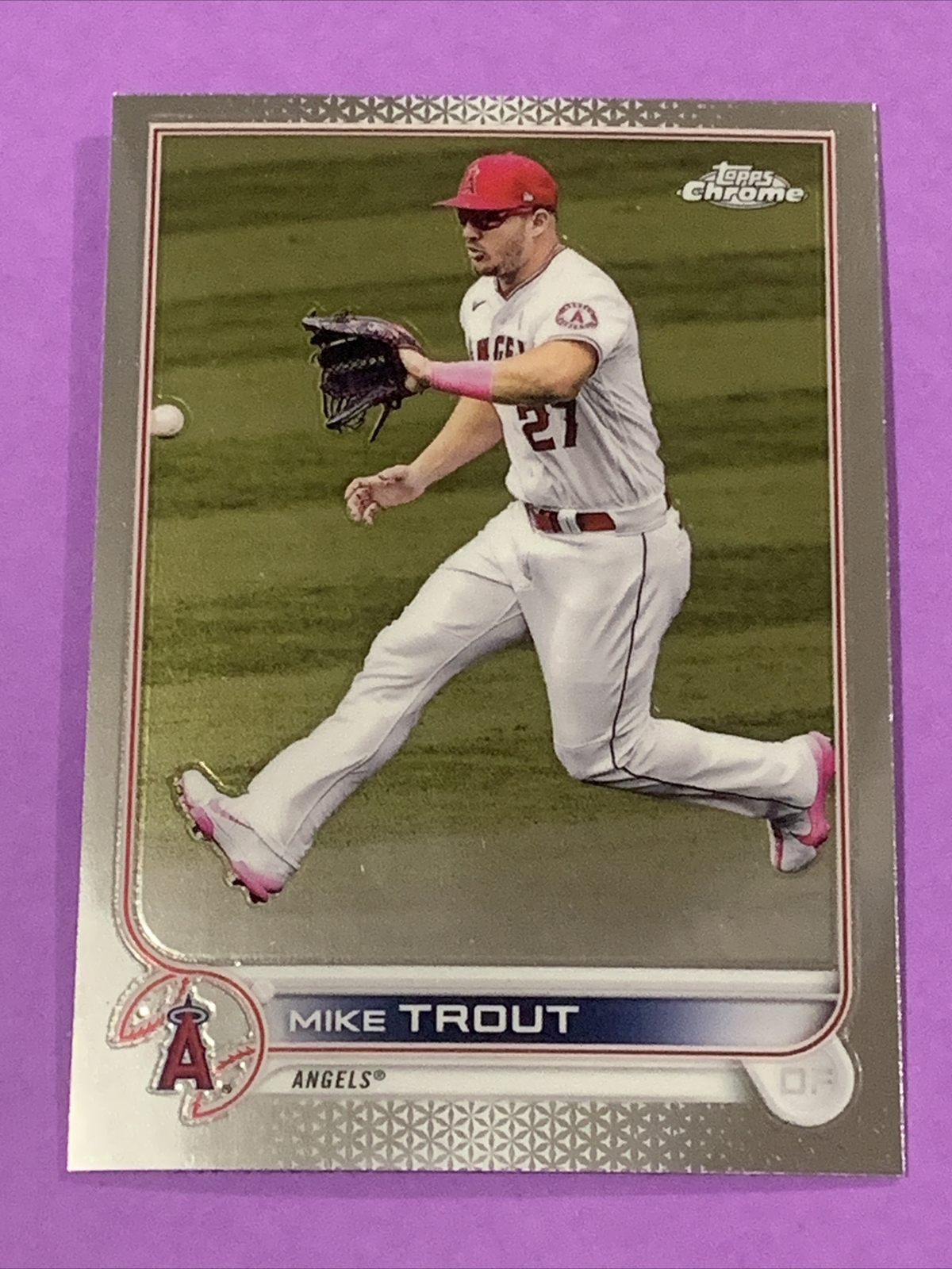 2022 Topps Chrome Mike Trout #200 Los Angeles Angels (Z)