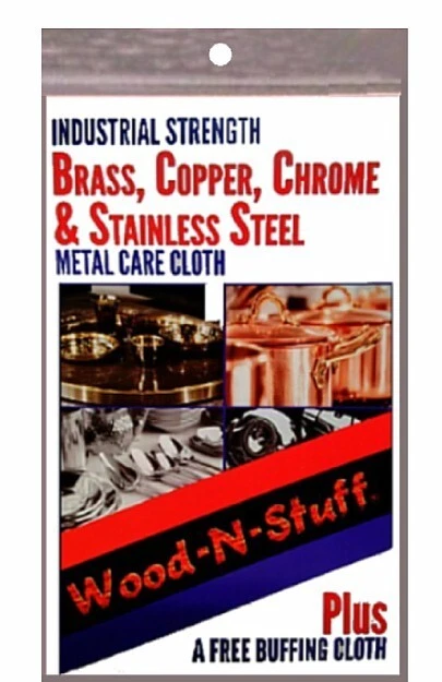 Paño de pulido y pulido de latón (2) marca Blitz industrial ~ trapo deslustrador Foto 4 de 4