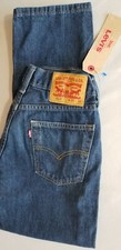LEVI STRAUSS Men 514 Slim Straight 100 Egypt Cotton Denim Jean - 28x30 Blue