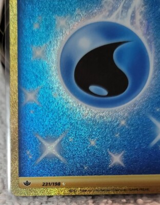 golden water energy pokemon card Peeking Gengar (Holographic)