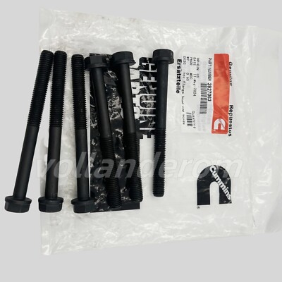 6X 3927063 Upgrade Cylinder Head Bolts bolt For Cummins Dodge 98.5-15 5.9 & 6.7