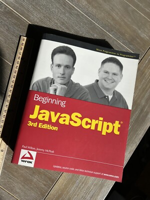 Javascript by Jeremy McPeak and Paul Wilton (2007, Perfect, Revised edition)
