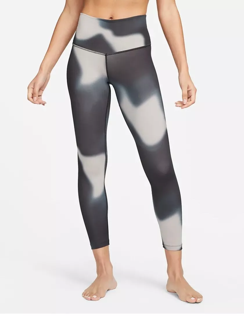 Nike Yoga Dri-FIT Women's 7/8 High-Rise Gradient-Dye Leggings DM7015-070  SMALL