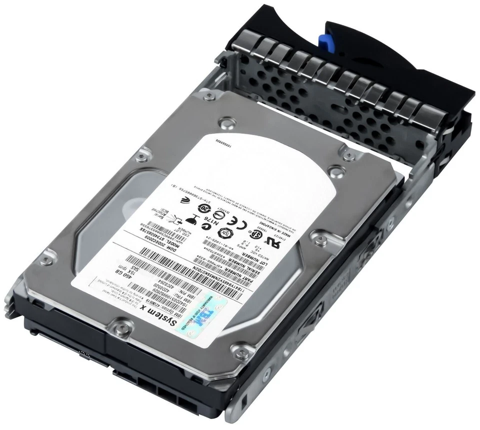 Disk IBM 42D0520 42C0264 42D0519 ST3450857SS 450GB 15000Umin SAS 3.5 " Pollici - Immagine 2 di 3