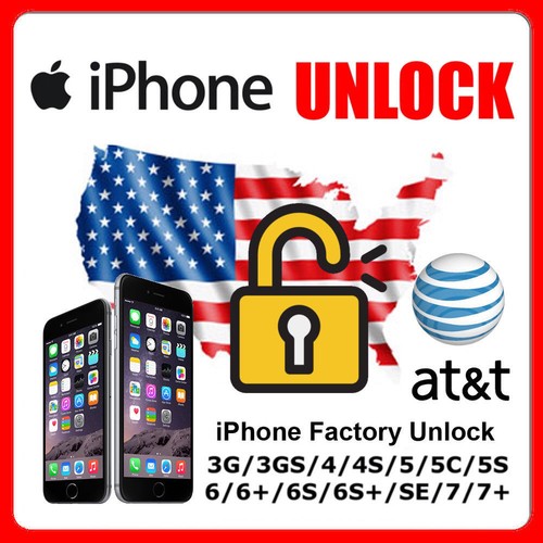 NETWORK UNLOCK CODE SERVICE FOR AT&T ATT IPHONE 4 4S 5 5S 6 6+ 6S 7 7+ Plus SE eBay