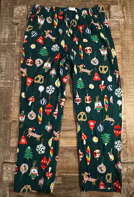 Old Navy Pajama Pants Christmas Dog Polar Bear Loungewear Men's XL