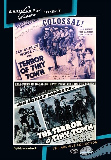 The Terror of Tiny Town (DVD) Billy Curtis Billy Platt Yvonne Moray Little Billy