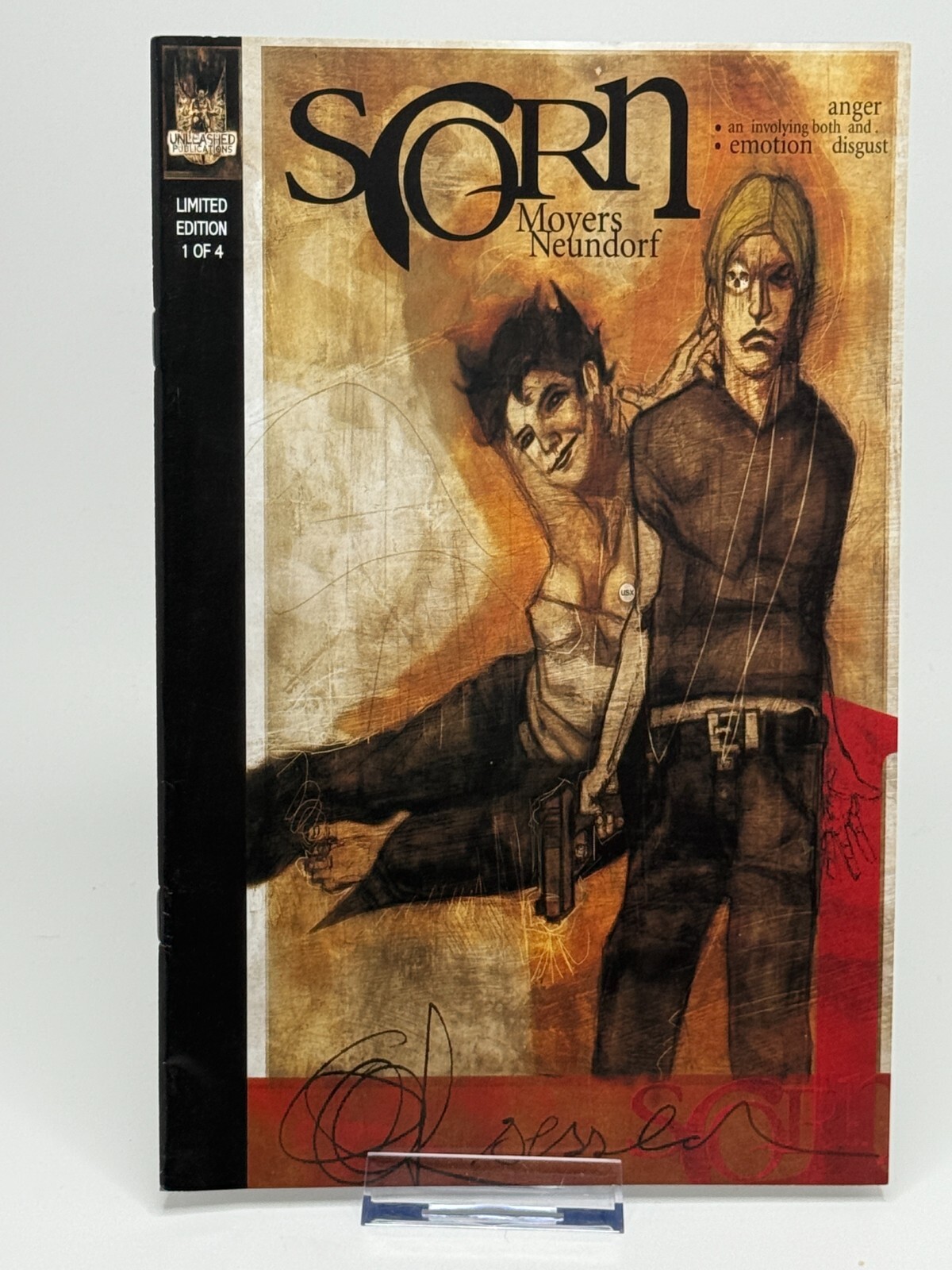 Scorn #1 Limited Edition Unleashed Publications 2005 Mowers Neundorf Indie Comic