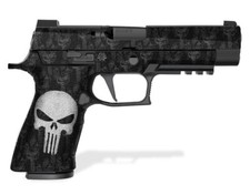Sig Sauer P320 X-Full Size Decal Grips - The Punisher