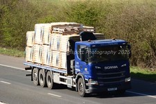 Truck Photo 12x8 - Scania 420G - Welch Fencing - PN74 BEY