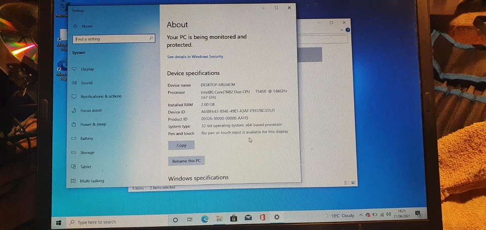 Dell Vostro 1510 - Image 3 of 4