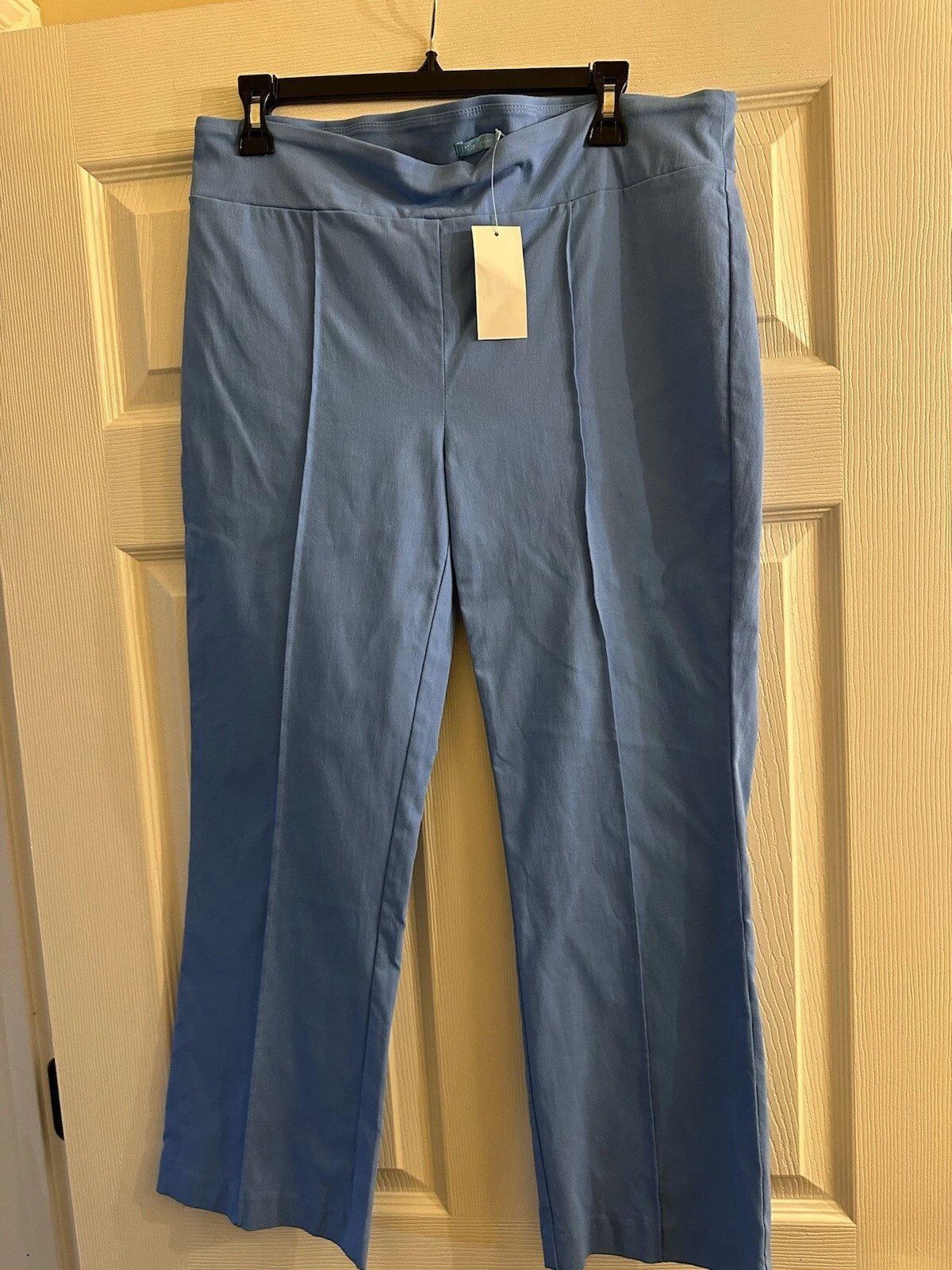 NWT J. McLaughlin Marine Blue Pull On Pants 10 $158