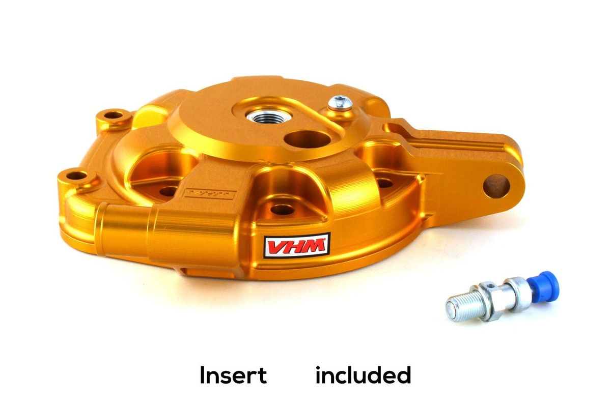 VHM cylinderhead w/ decompression valve + insert 89-04 Kawasaki KX