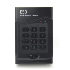 Proximity RFID ID Card Reader Keypad Access Control Wiegand26 E50 black 5cards