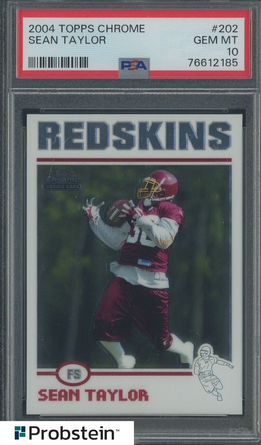 Sean Taylor Topps Chrome #202 Base