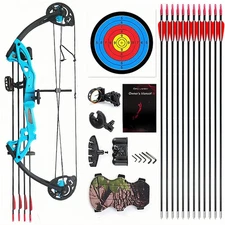 Lanneret Compound Bow and Archery Sets - Right Hand Archery Compound Bows 15-29