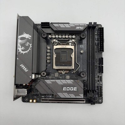 MSi MPG B560I Gaming Edge WiFi LGA 1200 Mini-ITX Intel DDR4 Motherboard