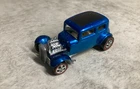 RESTOMOD Vintage Mattel Hot Wheels Redlines 32 Classic Vicky ford blue