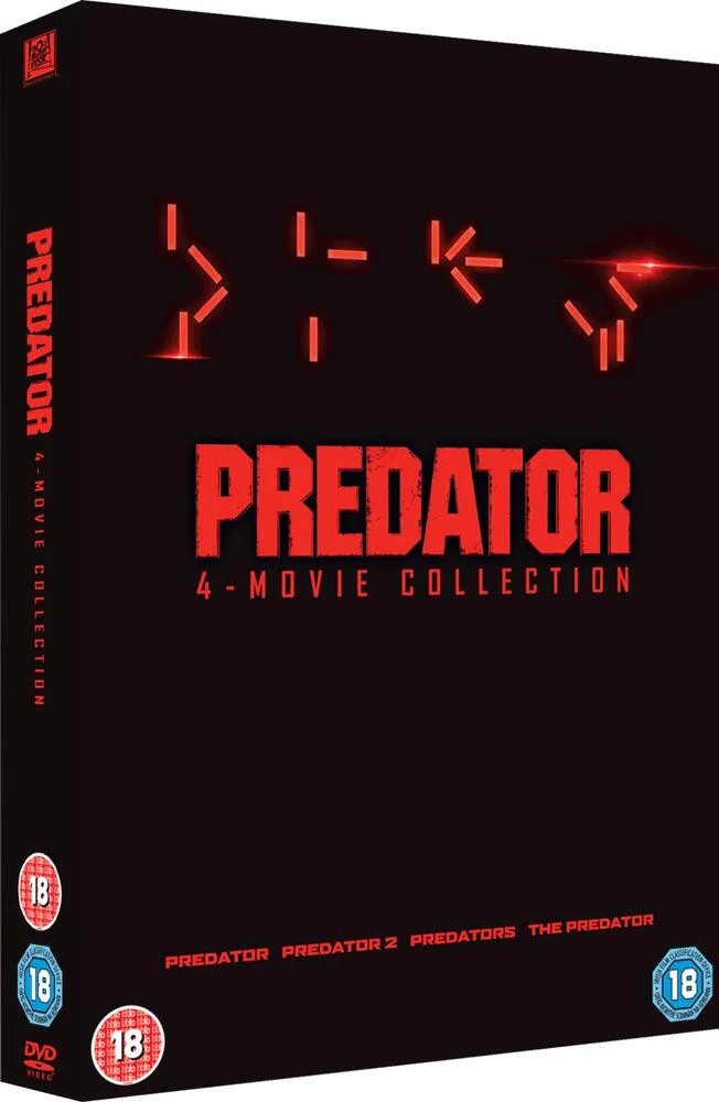 Predator 1 to 4 Movie Collection DVD
