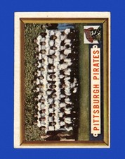 1957 Topps Set-Break #161 Pittsburgh Pirates EX-EXMINT *GMCARDS*
