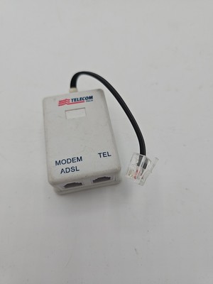 ADSL Filter Rj11 TELECOM Plus Filter Steckdose Stecker für Leitung Telefon Fax Internet