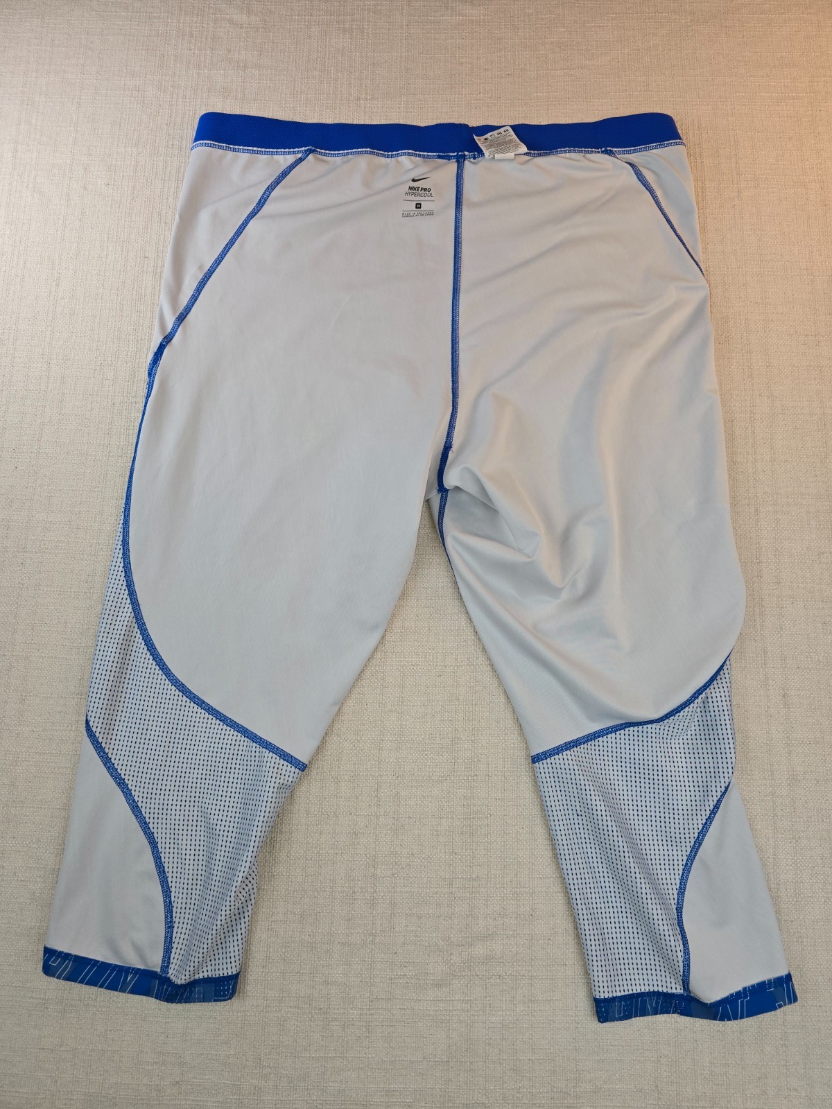 Nike Pro Hypercool Compression Tights 3X Blue Geo… - image 9