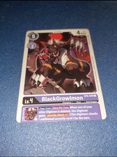 Blackgrowlmon bt5 076 Carte card digimon