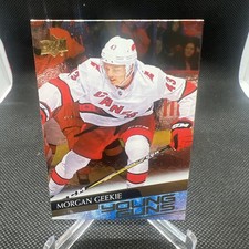 2020-21 Upper Deck Young Guns Silver Foil Morgan Geekie #210 READ i9i