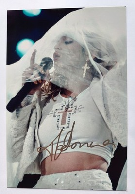 Original Madonna Autogramm mit Zertifikat (COA) Signed In Person