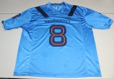 XFL Football Arlington Renegades Kyle Sloter #8 Sewn Jersey 3XL Blue