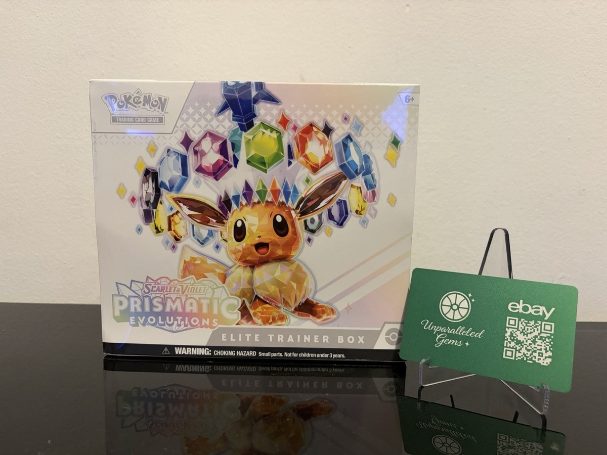 Pokemon TCG: Prismatic Evolutions Elite Trainer Box ETB ✓ IN HAND