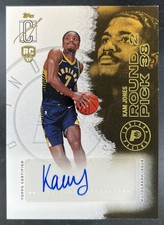 2025-26 Topps Signature Class Kam Jones RC Rookie Class Auto Pacers RCA-KJ